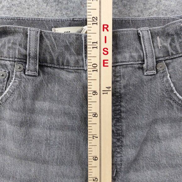 Madewell ’90s Straight Jeans Women’s Sz 26 Gray Wash High Rise Classic Denim - Picture 7 of 12